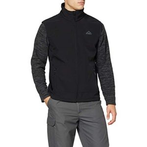 Softshell-Weste für Herren von McKinley – Modell Lusaka, Schwarz, Größe M EU