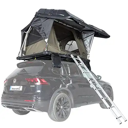 Hartschalen-Dachzelt Skandika Wildland für Autos Campingzelt für 2 Personen