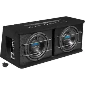 Hifonics TDA-250R Aktiv-Subwoofer für Auto mit 600 Watt Leistung