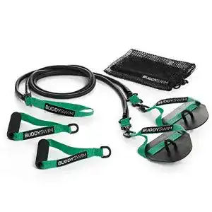 Zugseil Schwimmen Buddyswim Super Stroke Elastische Schwimmbänder