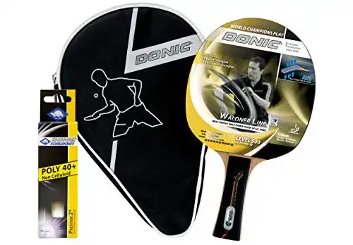 Donic Tischtennisschläger und Geschenkset mit Bällen