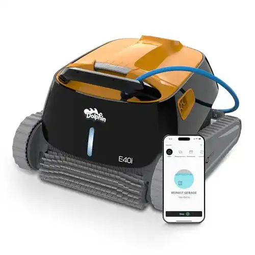 Dolphin E40i Poolroboter für automatische Poolreinigung bis 12 m
