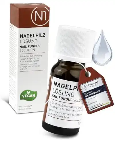 Nagelpilz N1 Anti Lösung 10ml – Medizinischer Nagellack zur Behandlung von Nagelinfektionen