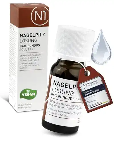 Nagelpilz N1 Anti Lösung 10ml – Medizinischer Nagellack zur Behandlung von Nagelinfektionen
