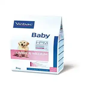 Virbac Hundefutter HPM Dog Baby für große und mittelgroße Rassen