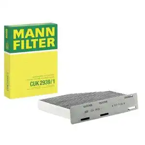 Innenraumfilter Aktivkohle MANN-FILTER CUK 2939/1 für PKWs
