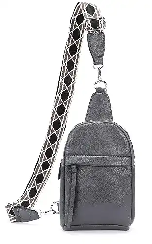 Brustbeutel Irisaa Sling Bag Damen Umhängetasche für Reisen und Freizeit