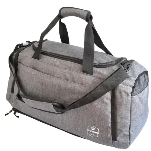 Sporttasche mit Rucksackfunktion und Schuhfach für Sport und Reisen
