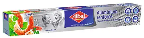 Albal Aluminiumfolie Rolle, leicht zu schneiden und strapazierfähig