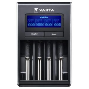 Varta Akku Ladegerät für AA/AAA mit LCD-Anzeige und Sicherheitsfunktionen