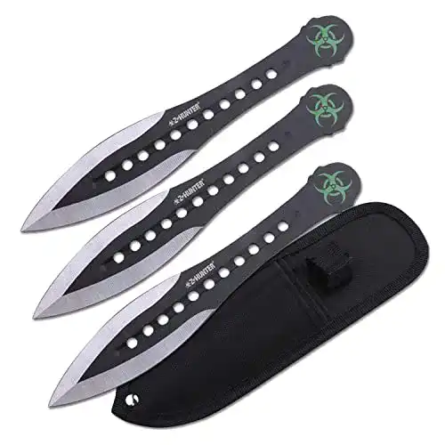 Wurfmesser Z-Hunter Set mit drei Messern