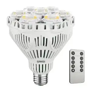 Pflanzenlampe E27 Sansi 40W dimmbar für Zimmerpflanzen