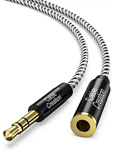 Kopfhörer Verlängerungskabel 3.5mm Klinke von CableCreation