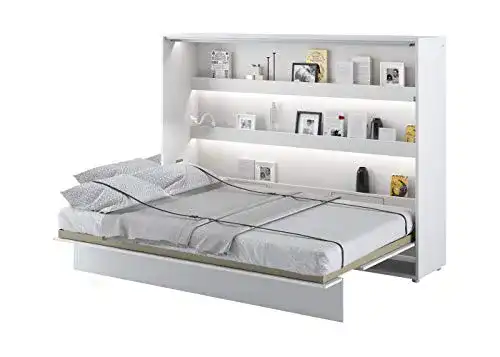 Schrankbett Furniture24 Bed Concept – Wandklappbett mit Lattenrost