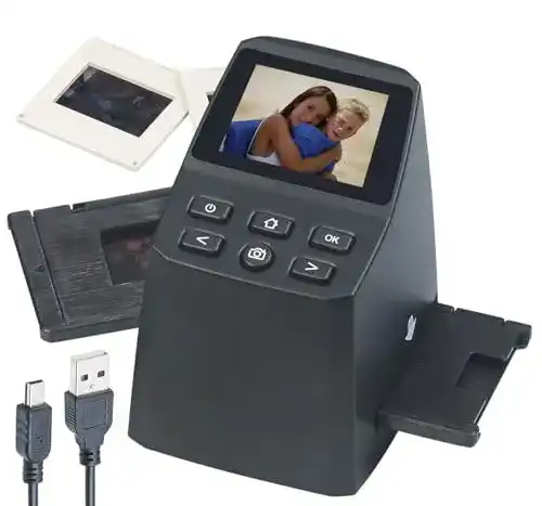 Fotoscanner Somikon Diaprojektor für Dias und Negative