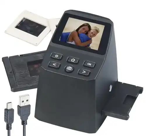 Fotoscanner Somikon Diaprojektor für Dias und Negative