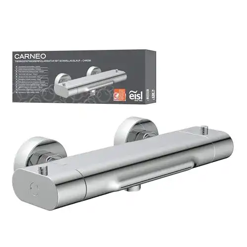 Wannenarmatur EISL Bade CARNEO mit Mischbatterie und Thermostat
