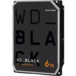 WD Black 6TB 3,5 Zoll Gaming-Festplatte für Desktop-PCs