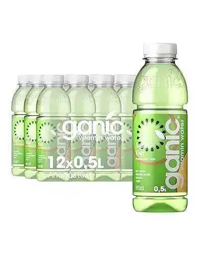 Vitaminwasser Ganic Ananas Kiwi 12 x 0,5 L PET-Flaschen