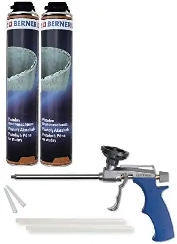 Berner Brunnen-Schaum 1-K Set mit Pu-Schaum-Pistole