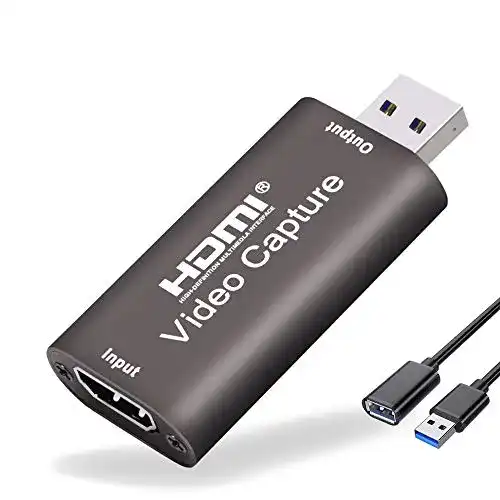 YUZE Audio-Video-Capture Card 60 fps 4K HDMI für PC und Streaming