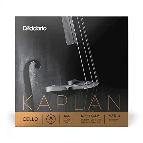 D’Addario Kaplan Cello-Saite A – KS511 4/4M – Einzelsaite