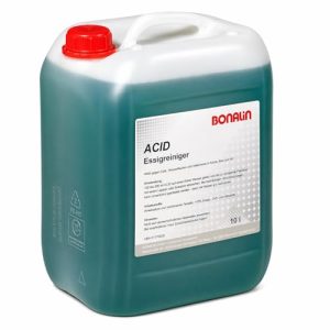 Essigreiniger Bonalin Acid 10 Liter gegen Kalk und Wasserflecken