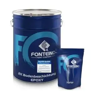 Betonbodenfarbe Fonteino 2K Epoxidharz Bodenbeschichtung für verschiedene Anwendungen