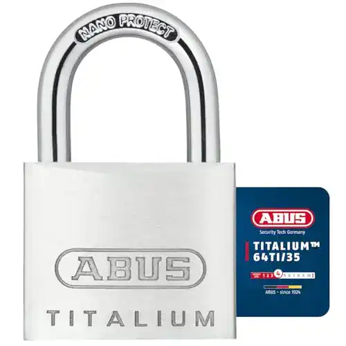 ABUS Vorhängeschloss Titalium 64TI/35 – Sicherheit für den Alltag