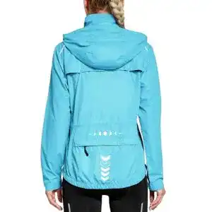 Fahrradjacke für Damen von Fitst4 Sports Leichtgewichtige und wasserabweisende Jacke