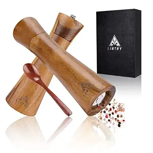 Pfeffermühle Holz Lintry 2er Set für Salz und Pfeffer