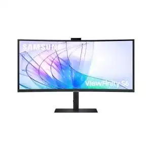 Samsung ViewFinity S65VC 34 Zoll Curved Monitor mit Lautsprechern und Webcam