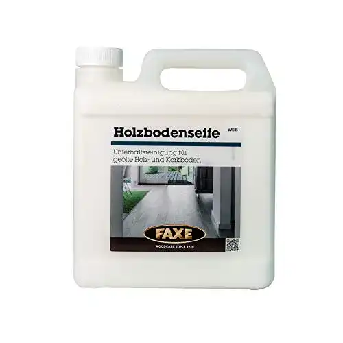 Holzbodenseife Faxe Weiß 2,5 Liter für Holzoberflächen