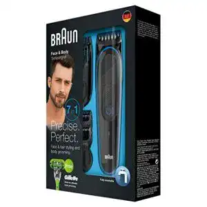 Braun MGK3040 7-in-1 Multigrooming-Set für vielseitige Körperpflege