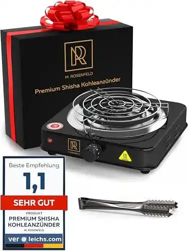Elektrischer Kohleanzünder M. Rosenfeld für Shisha Kohle