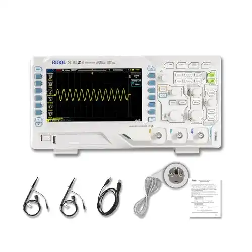 Oszilloskop Rigol DS1102Z-E mit 100 MHz Bandbreite und 24 Mpts