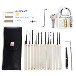 Lockpicking-Set LOCK COWBOY 20-teilig für Schlossöffnungen