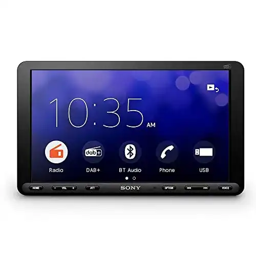 Sony XAV-AX8150ANT Autoradio mit DAB+ Antenne und 1 DIN Format
