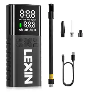 Powerbank mit Kompressor Lexin P4 Elektrische Luftpumpe