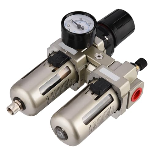 Wasserabscheider und Druckluftregler Haofy 3/8 Zoll für Druckluftsysteme