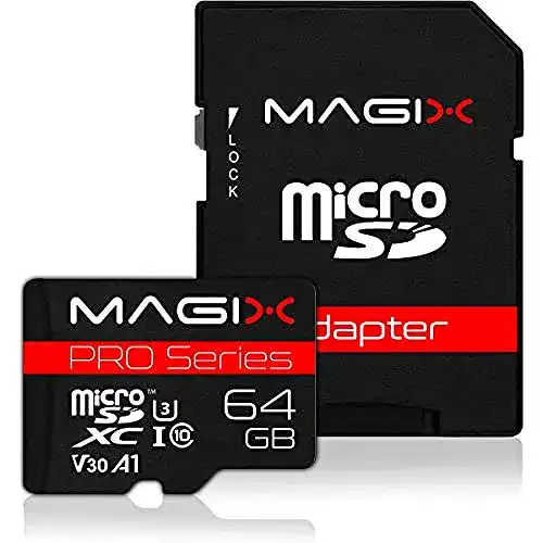 Micro SD 64GB Magix PRO Series Speicherkarte der Klasse 10