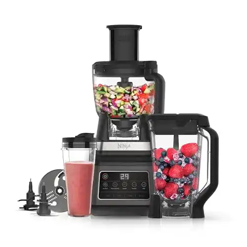 Ninja 3-in-1 Küchenmaschine und Mixer mit 5 Programmen