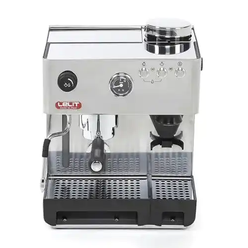 Lelit Anita Kaffeemaschine mit multidirektionalem Milchaufschäumer