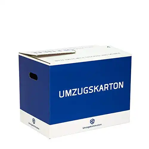 Umzugskartons Professionell 10 Stück 52 Liter Selbstschließend
