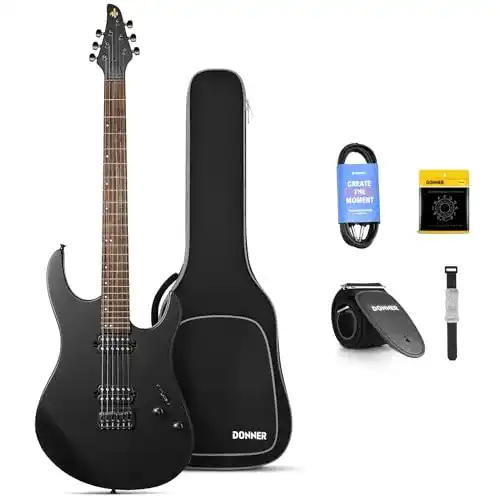 E-Gitarre Donner DMT-100 39 Zoll Metall Bausatz