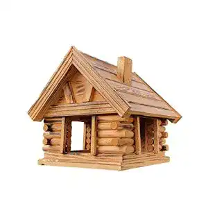 Vogelhaus aus Holz für Garten und Balkon