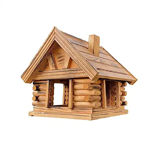Vogelhaus aus Holz für Garten und Balkon
