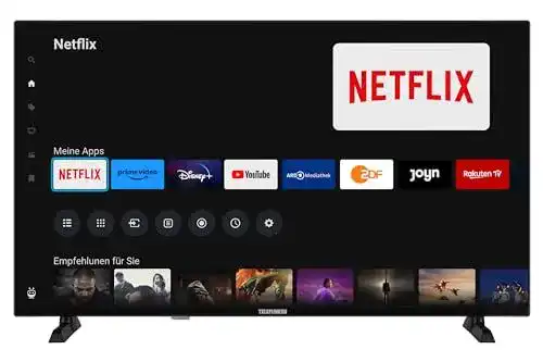 Telefunken 40 Zoll Smart TV mit Full HD, HDR und Triple-Tuner