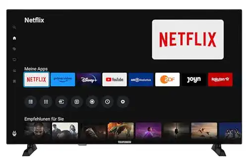 Telefunken 40 Zoll Smart TV mit Full HD, HDR und Triple-Tuner