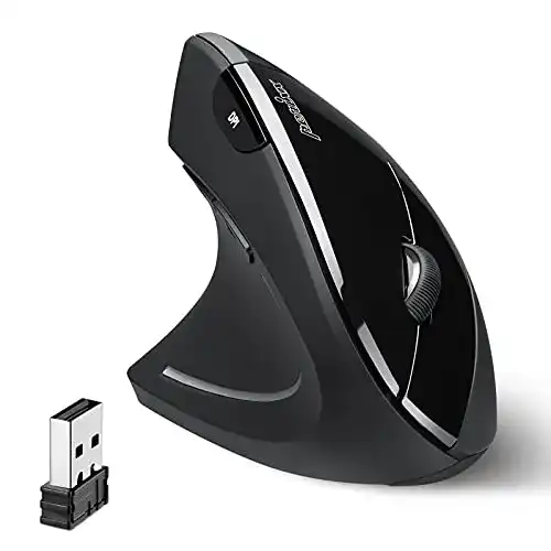 Linkshänder-Maus Perixx PERIMICE-713 mit ergonomischem Design